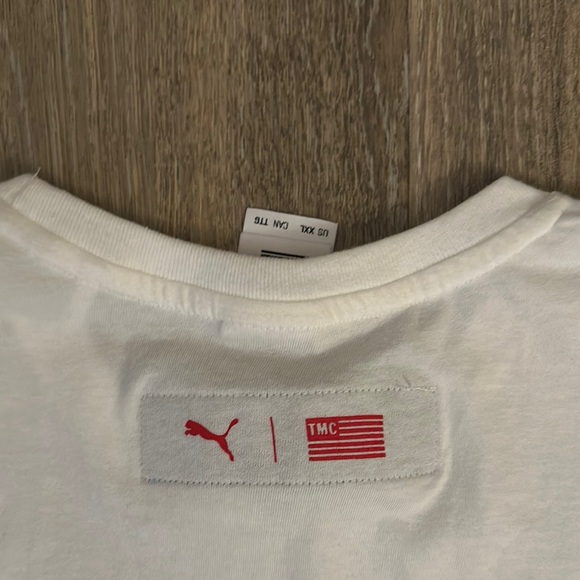 Puma / TMC puma marathon Collab, Nipsey Hussle, White Short Sleeve Tee - Picture 5 of 7